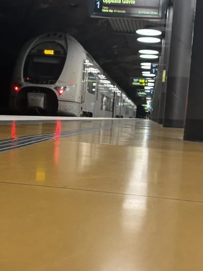 Train station at Arlanda