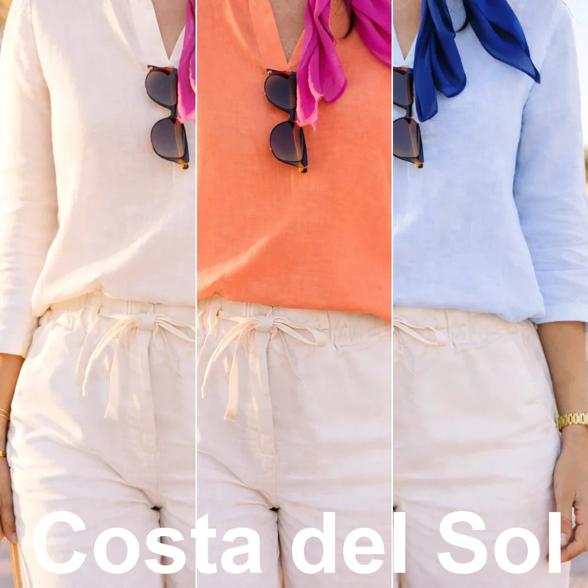 Santorini in August - What to Pack for the Costa del Sol in August