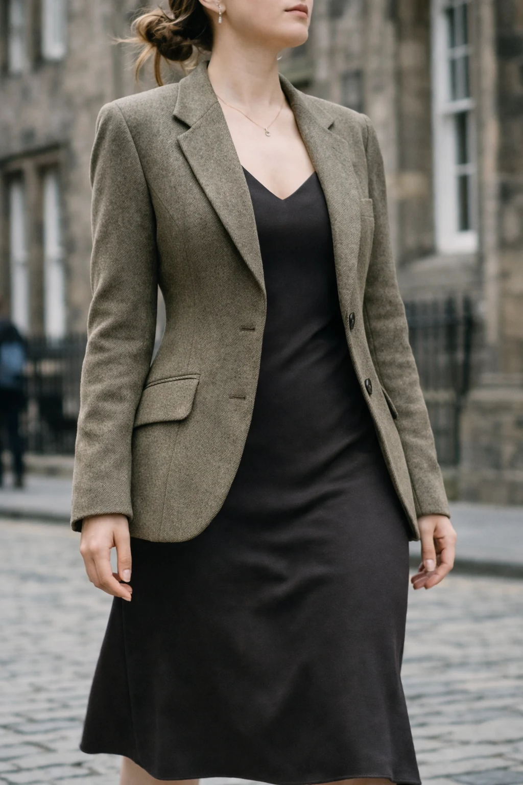 Edinburgh in June - Blend In outfit styled for Edinburgh