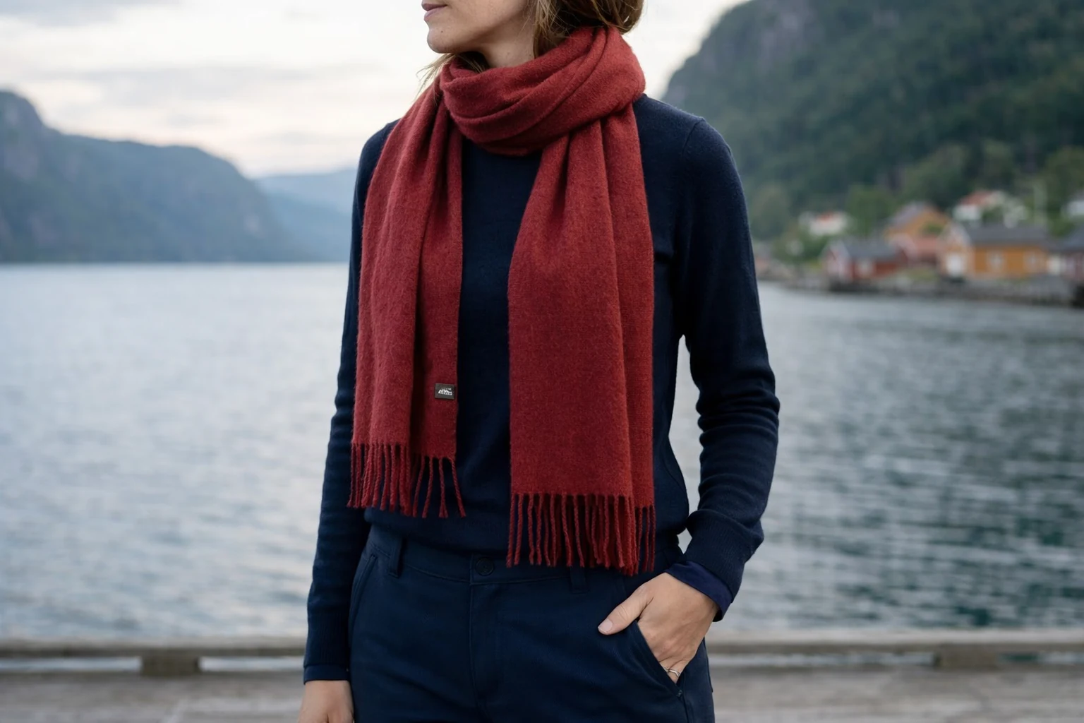 Fjords in Norway outfit strategy — blend in in #121B2B