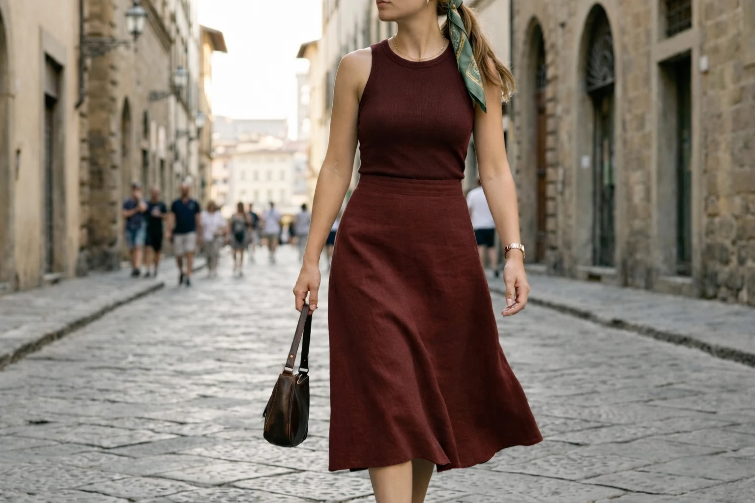 Florence in June - Blend In outfit styled for Florence