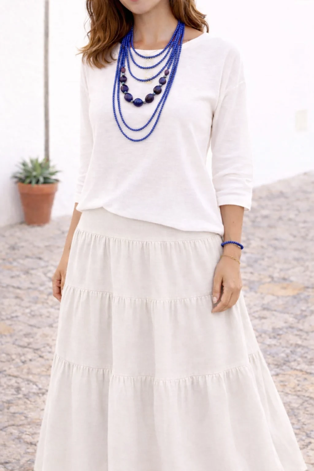 Ibiza outfit strategy — blend in in #E8E2D6