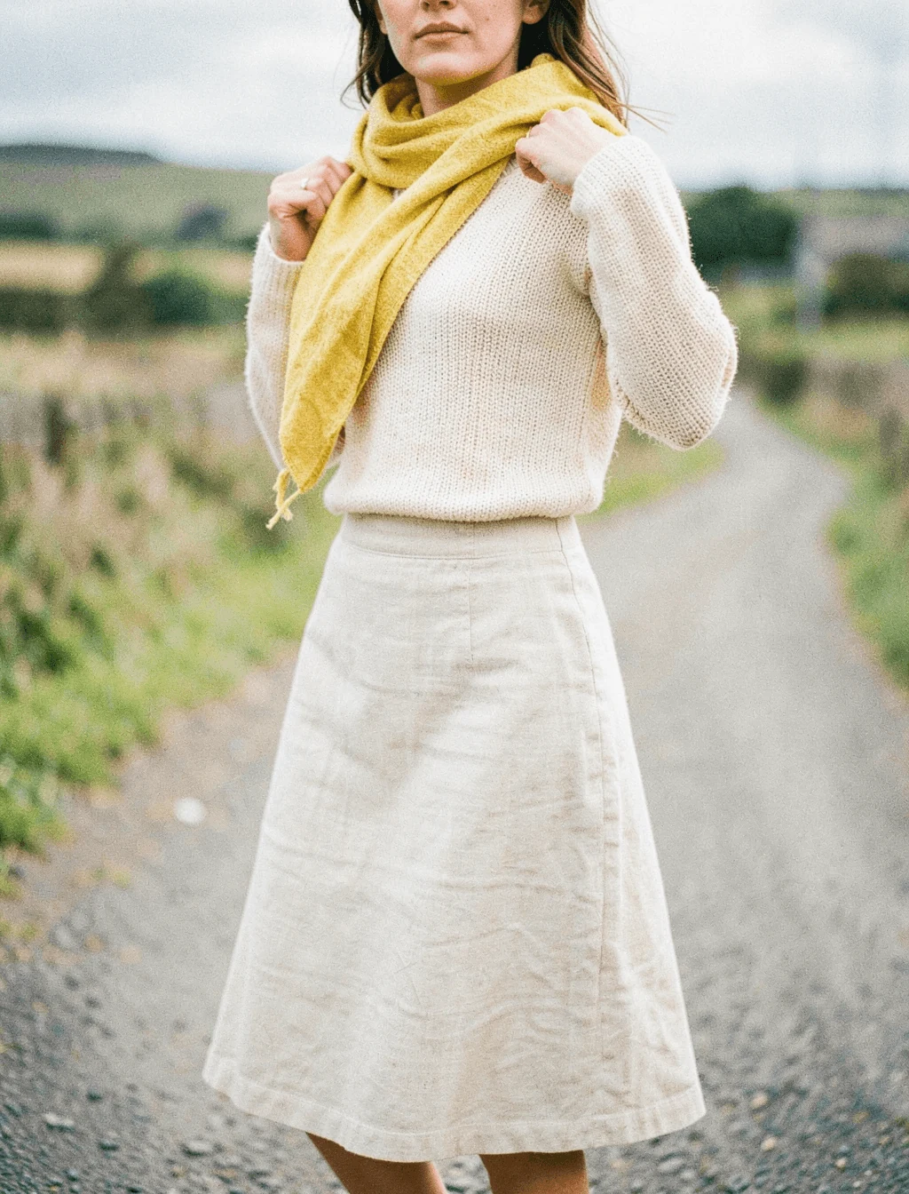 Ireland outfit strategy — classic in #E5E4E2