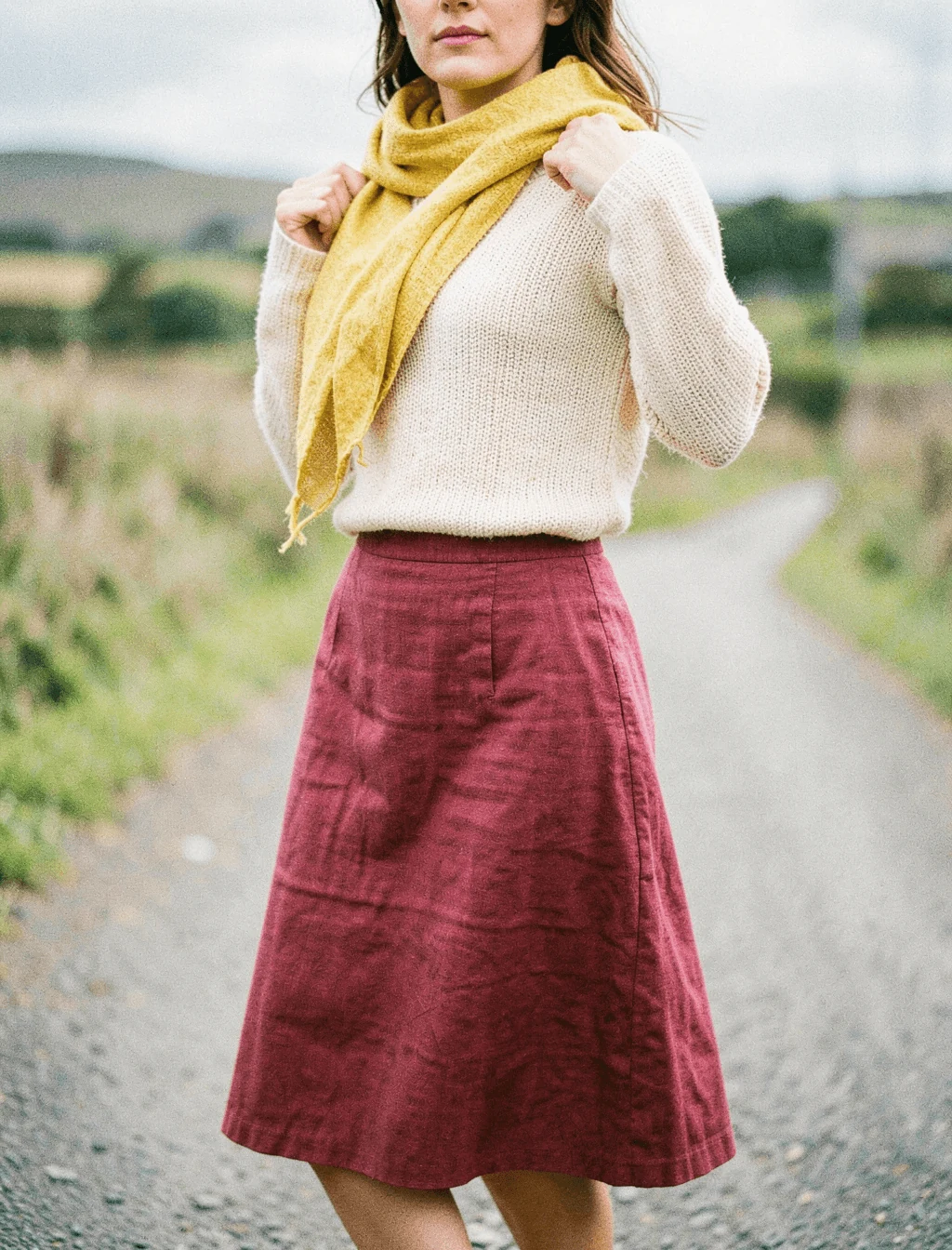 Ireland outfit strategy — stand out in #B22222