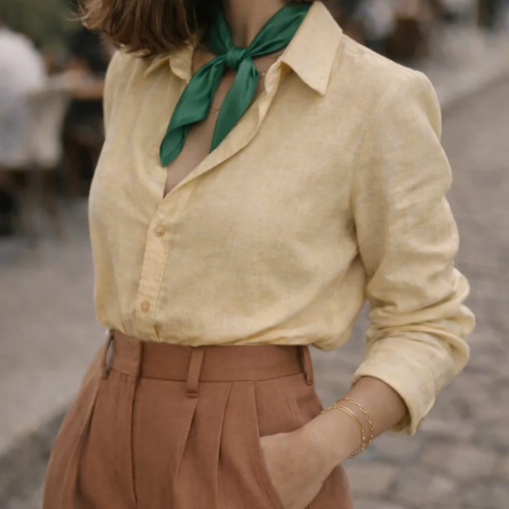 Vienna outfit strategy — blend in in #D4B483